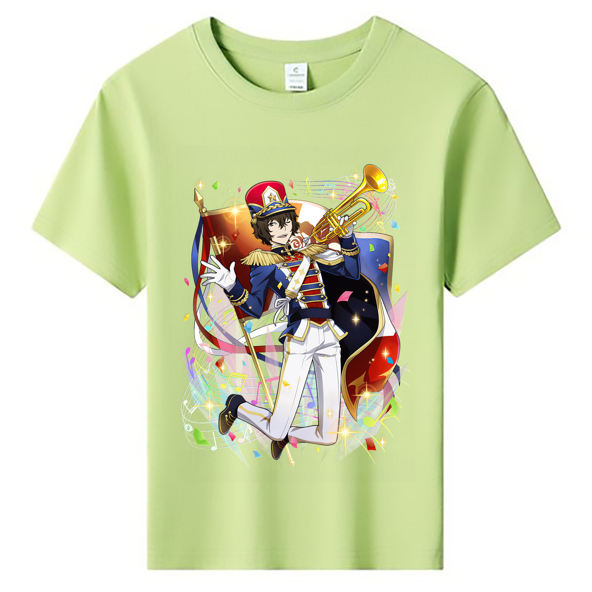 （画像用） 文豪ストレイドッグス Bungo Stray Dogs 綿100％キッズTシャツ（フロントプリント）